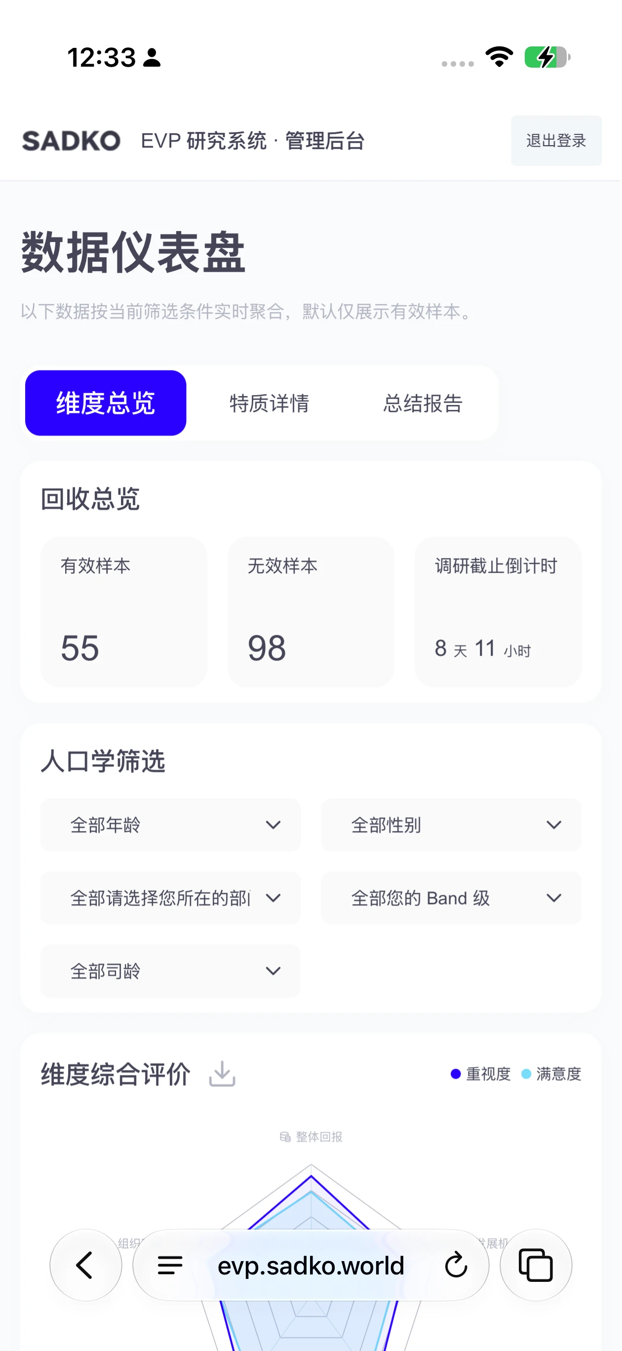 SADKO 调研问卷平台